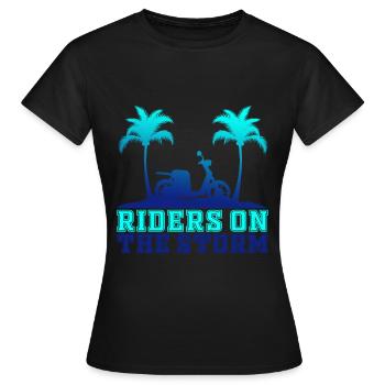 Scooter Scooter Scooter Rider Gift - Women's T-Shirt - black - Front - AI Model Female 172 dark (172cm)