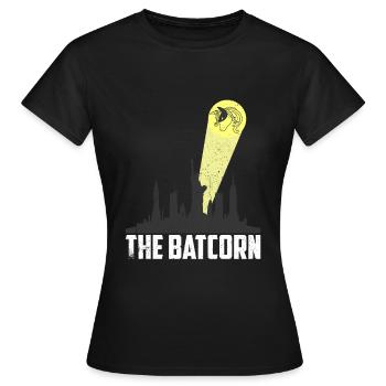 Licorne super-héroïne - T-shirt Femme - noir - Devant - AI Model Female 172 dark (172cm)