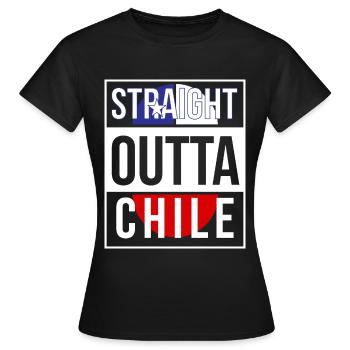 Chili - T-shirt Femme - noir - Devant - AI Model Female 172 dark (172cm)
