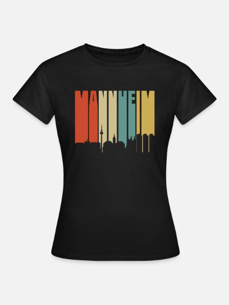 Mannheim - Frauen T-Shirt - Schwarz