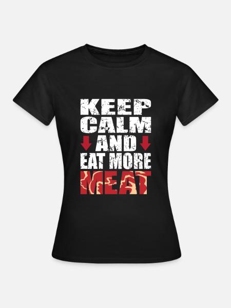 Fleisch - Frauen T-Shirt - Schwarz