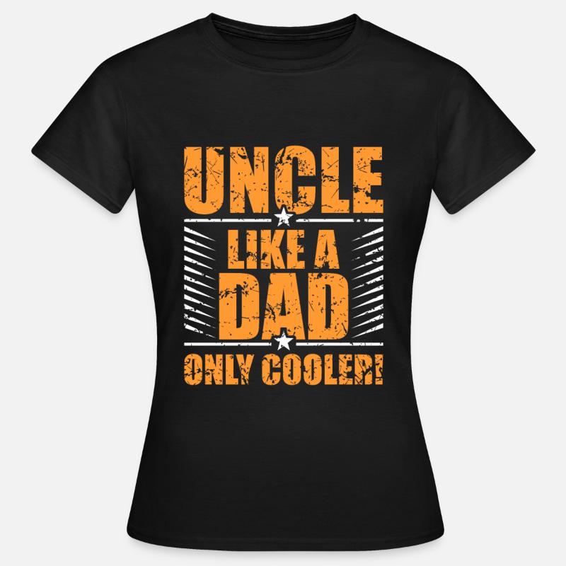 oncle - Dame-T-shirt - sort