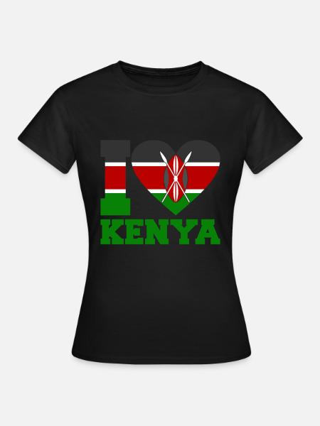 Kenia - Frauen T-Shirt - Schwarz