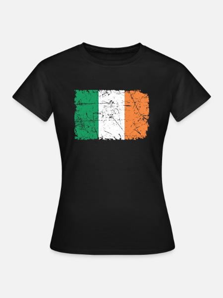 Irlande - T-shirt Femme - noir