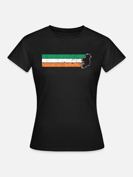 Irland - Frauen T-Shirt - Schwarz