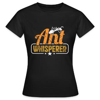 Ameise - Frauen T-Shirt - Schwarz - Vorne - AI Model Female 172 dark (172cm)