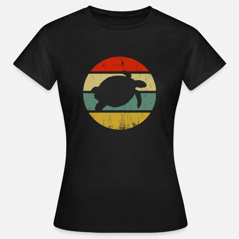 turtle - Women's T-Shirt - black
