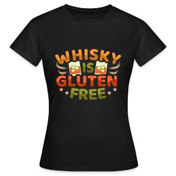 whisky - T-shirt Femme - noir - Devant - AI Model Female 172 dark (172cm)