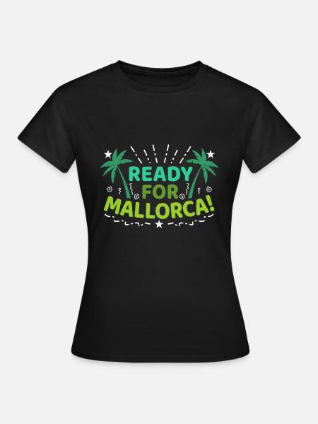 Mallorca - Frauen T-Shirt - Schwarz
