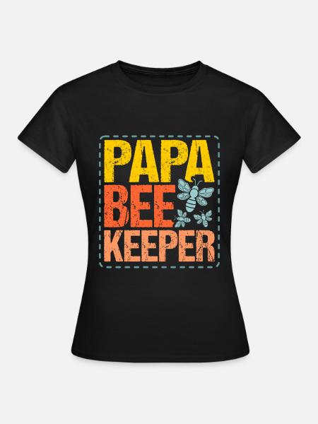 Imker Bienenzüchter - Frauen T-Shirt - Schwarz
