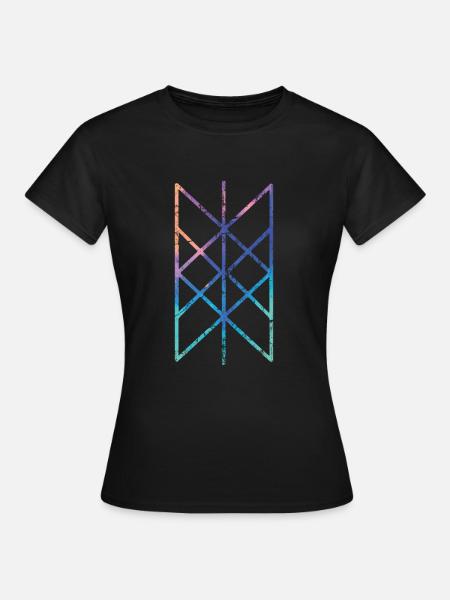 Wikinger Vikings - Frauen T-Shirt - Schwarz
