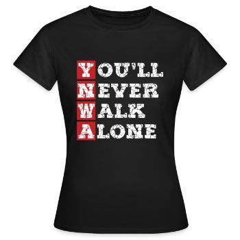 Liverpool - T-shirt Femme - noir - Devant - AI Model Female 172 dark (172cm)