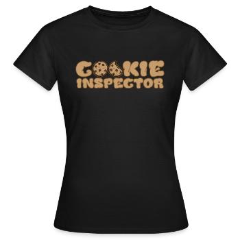 Cuisson - T-shirt Femme - noir - Devant - AI Model Female 172 dark (172cm)