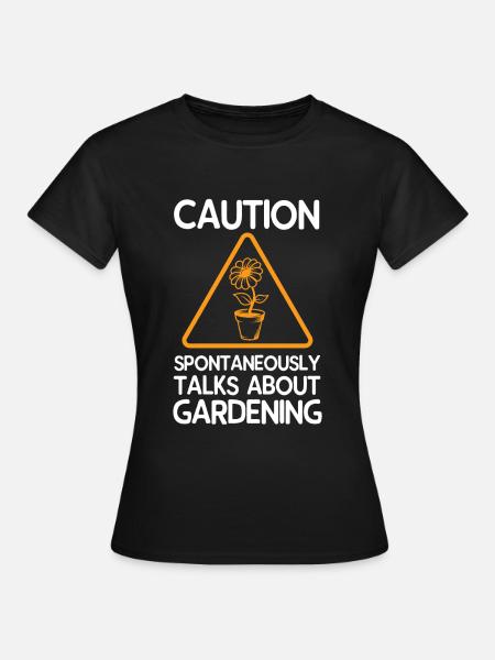 Gärtner - Frauen T-Shirt - Schwarz