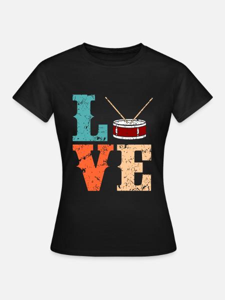 Drums - Women's T-Shirt - black