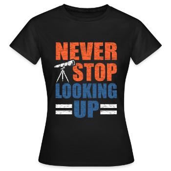 Astronomie - Frauen T-Shirt - Schwarz - Vorne - AI Model Female 172 dark (172cm)