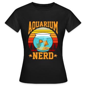Aquarium - T-shirt Femme - noir - Devant - AI Model Female 172 dark (172cm)