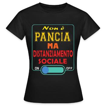 Italienisch - Frauen T-Shirt - Schwarz - Vorne - AI Model Female 172 dark (172cm)