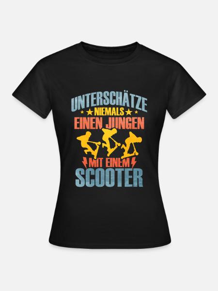 Scooter - Frauen T-Shirt - Schwarz