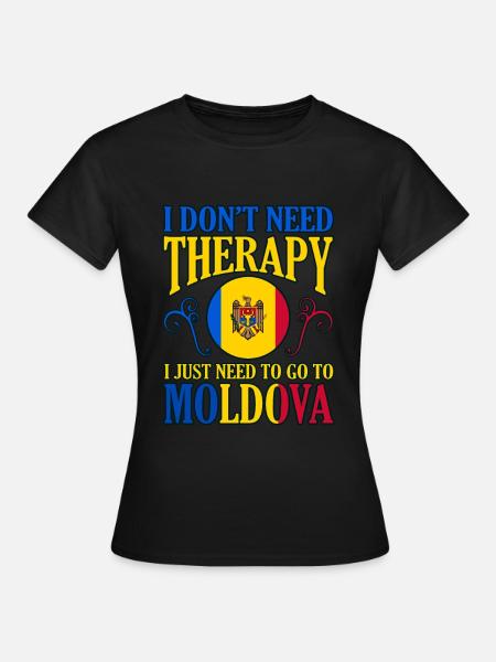 Moldawien - Frauen T-Shirt - Schwarz