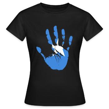 Somalia - Frauen T-Shirt - Schwarz - Vorne - AI Model Female 172 dark (172cm)