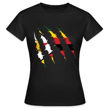 Zimbabwe - Women's T-Shirt - black - Front - AI Model Female 172 dark (172cm)