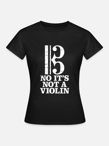 Viola - Camiseta mujer - negro