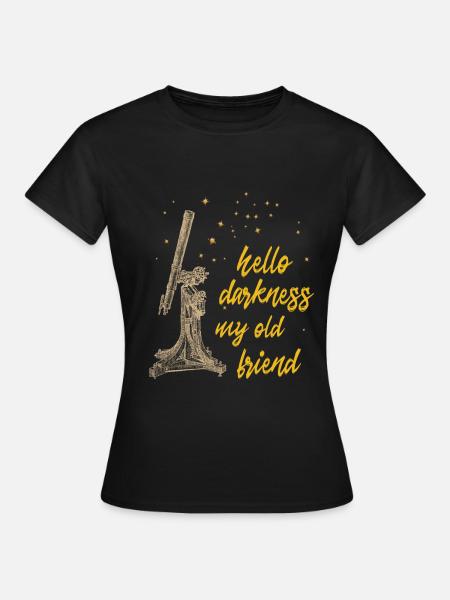 Astronomie - Frauen T-Shirt - Schwarz