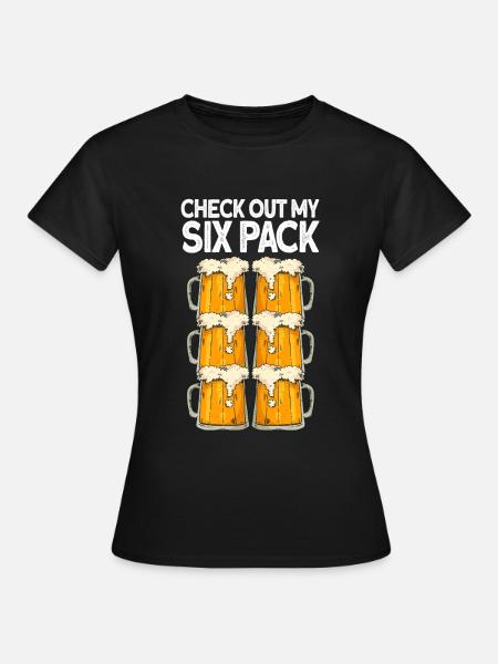 Bier - Frauen T-Shirt - Schwarz