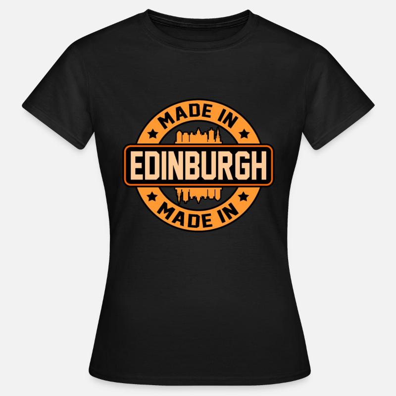 Made in Edinburgh Gift - Women's T-Shirt - black