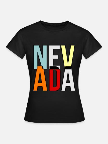 Nevada lebensgeschenk - Frauen T-Shirt - Schwarz