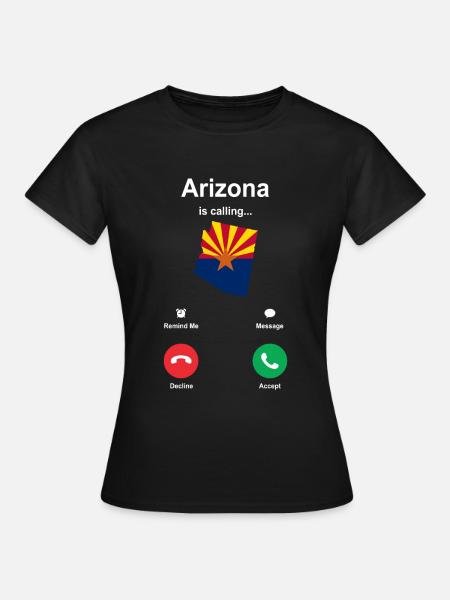 Arizona reisendes Geschenk - Frauen T-Shirt - Schwarz