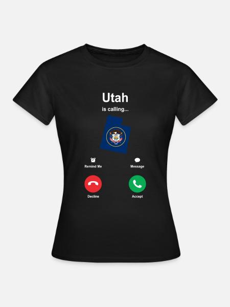 Utah - Frauen T-Shirt - Schwarz