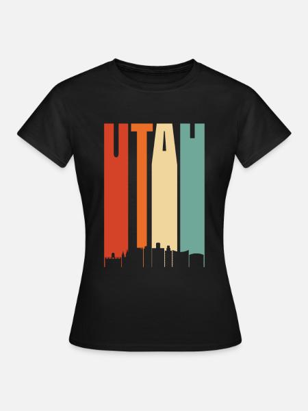 Utah - Frauen T-Shirt - Schwarz