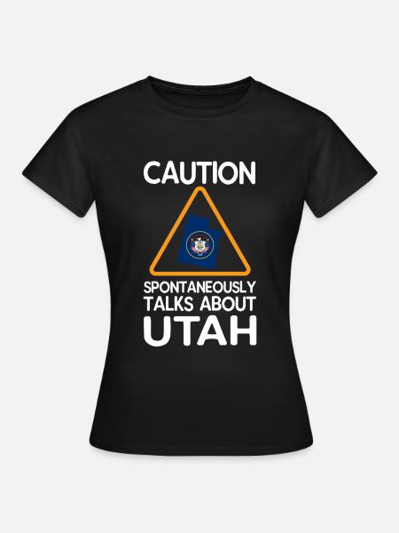 Utah - Frauen T-Shirt - Schwarz