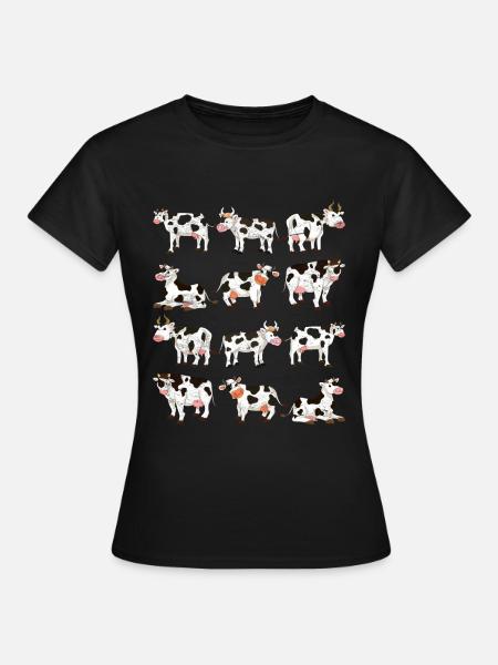 Vache - T-shirt Femme - noir