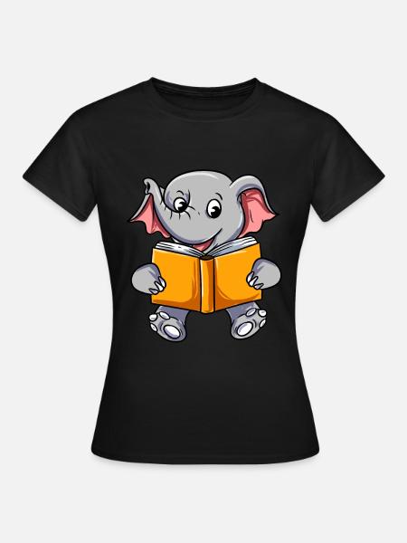 Lesen - Frauen T-Shirt - Schwarz