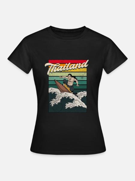 Thailand - Frauen T-Shirt - Schwarz