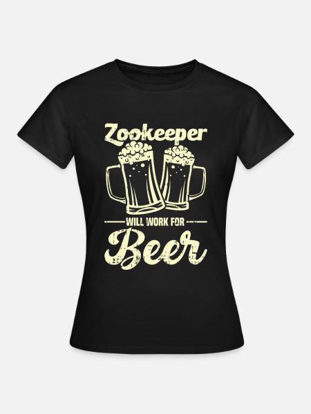 Zoowärter - Frauen T-Shirt - Schwarz