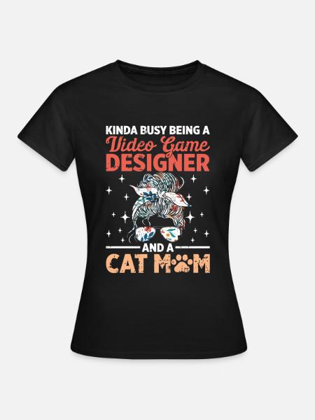 Video Game Designer - Frauen T-Shirt - Schwarz