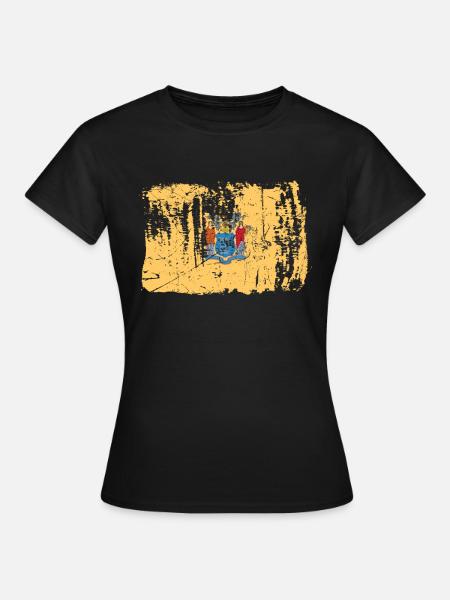 New jersey stolz geschenk - Frauen T-Shirt - Schwarz