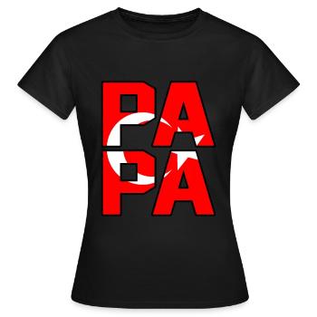 Turquie - T-shirt Femme - noir - Devant - AI Model Female 172 dark (172cm)