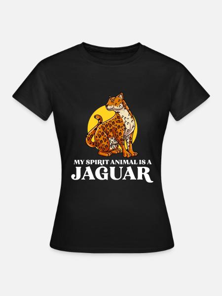 Jaguar Geschenkidee - Frauen T-Shirt - Schwarz