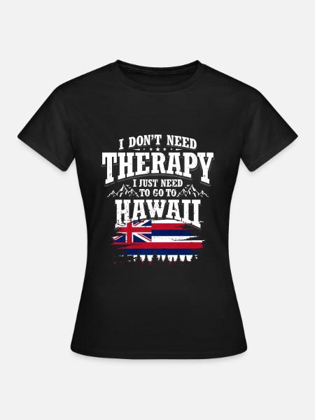 Hawaii - Frauen T-Shirt - Schwarz
