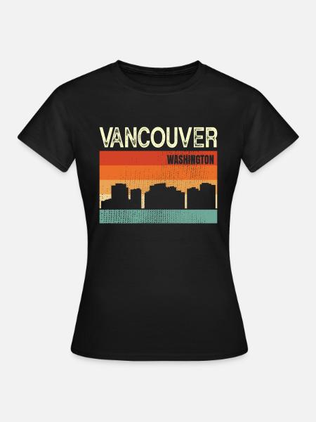 Vancouver - Frauen T-Shirt - Schwarz