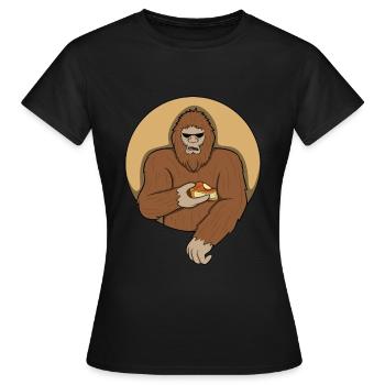 Apple pie - Women's T-Shirt - black - Front - AI Model Female 172 dark (172cm)