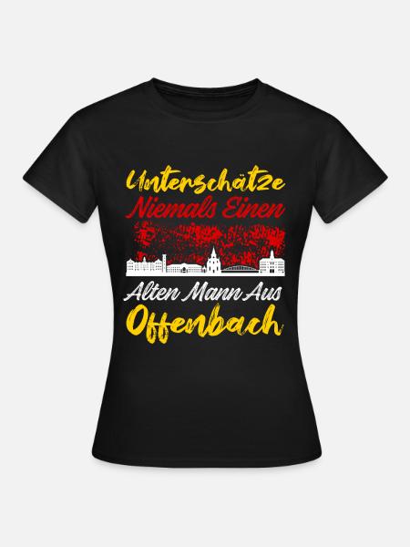 Offenbach - Frauen T-Shirt - Schwarz