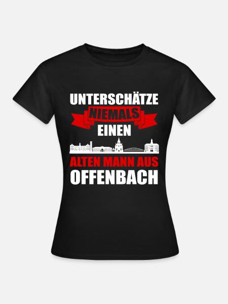 Offenbach - Frauen T-Shirt - Schwarz