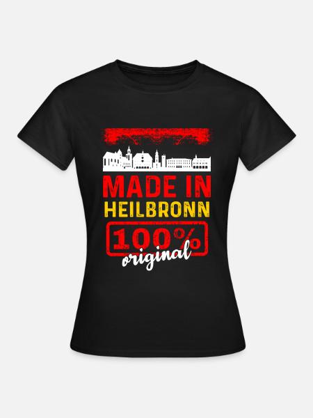 Heilbronn - Frauen T-Shirt - Schwarz