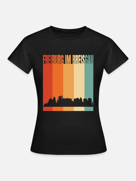 Freiburg - Frauen T-Shirt - Schwarz